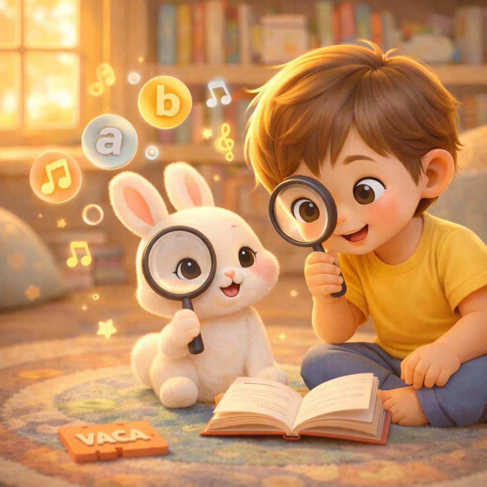 Detectives de Sonidos: Juegos para Escuchar y Aprender a Leer