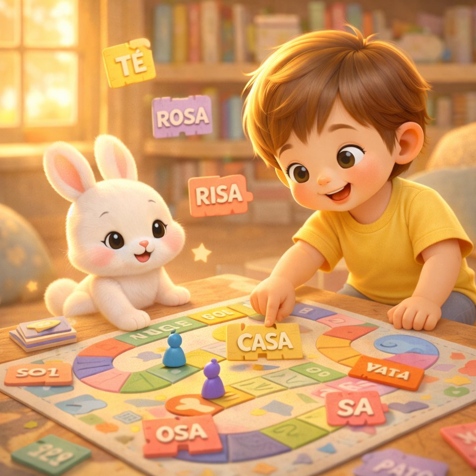 Carrera de Palabras: Juego para Leer Jugando